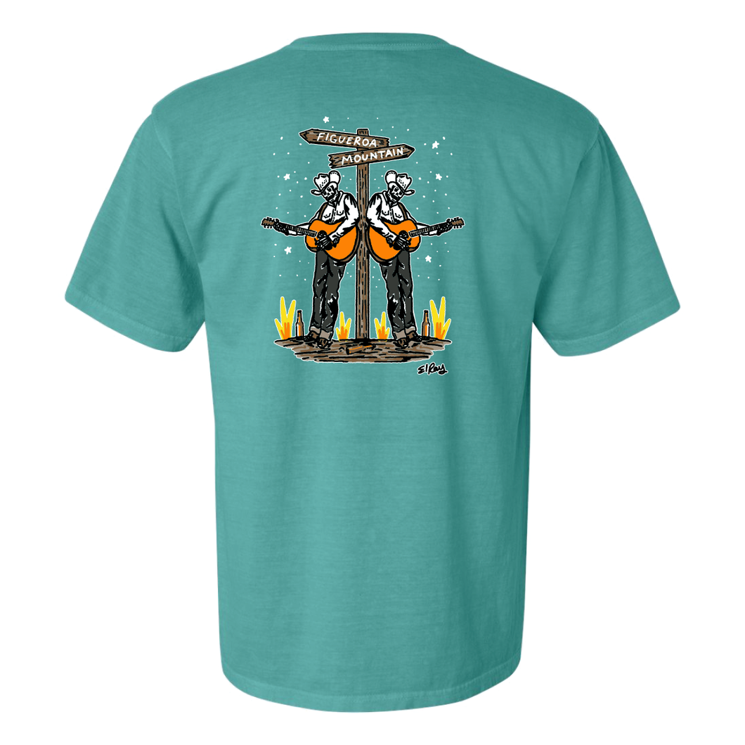 Tee-El Ray Art-Dueling Cowboys